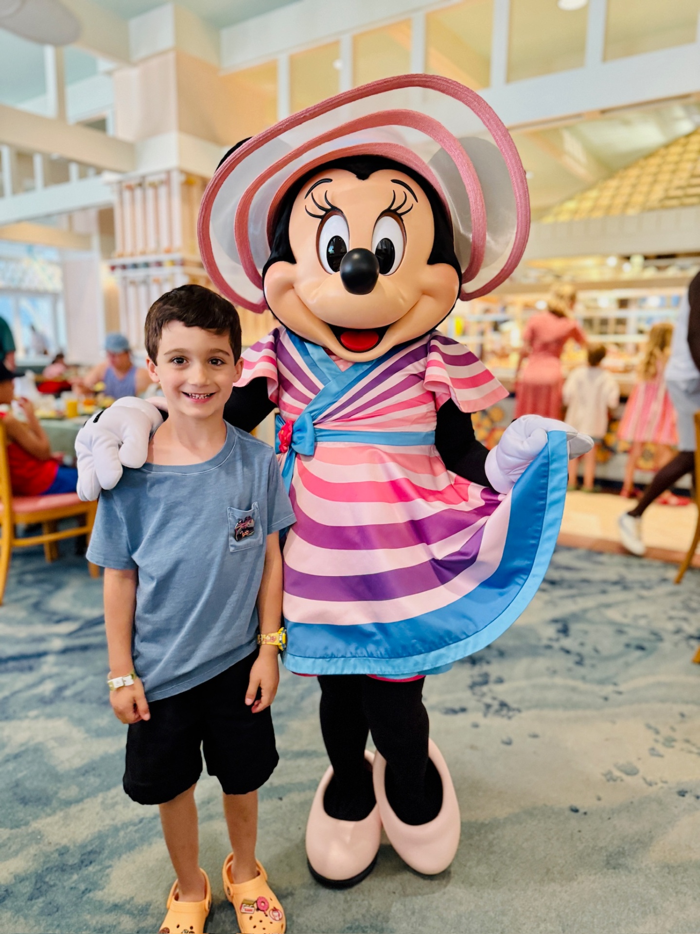 Meeting Minnie Mouse