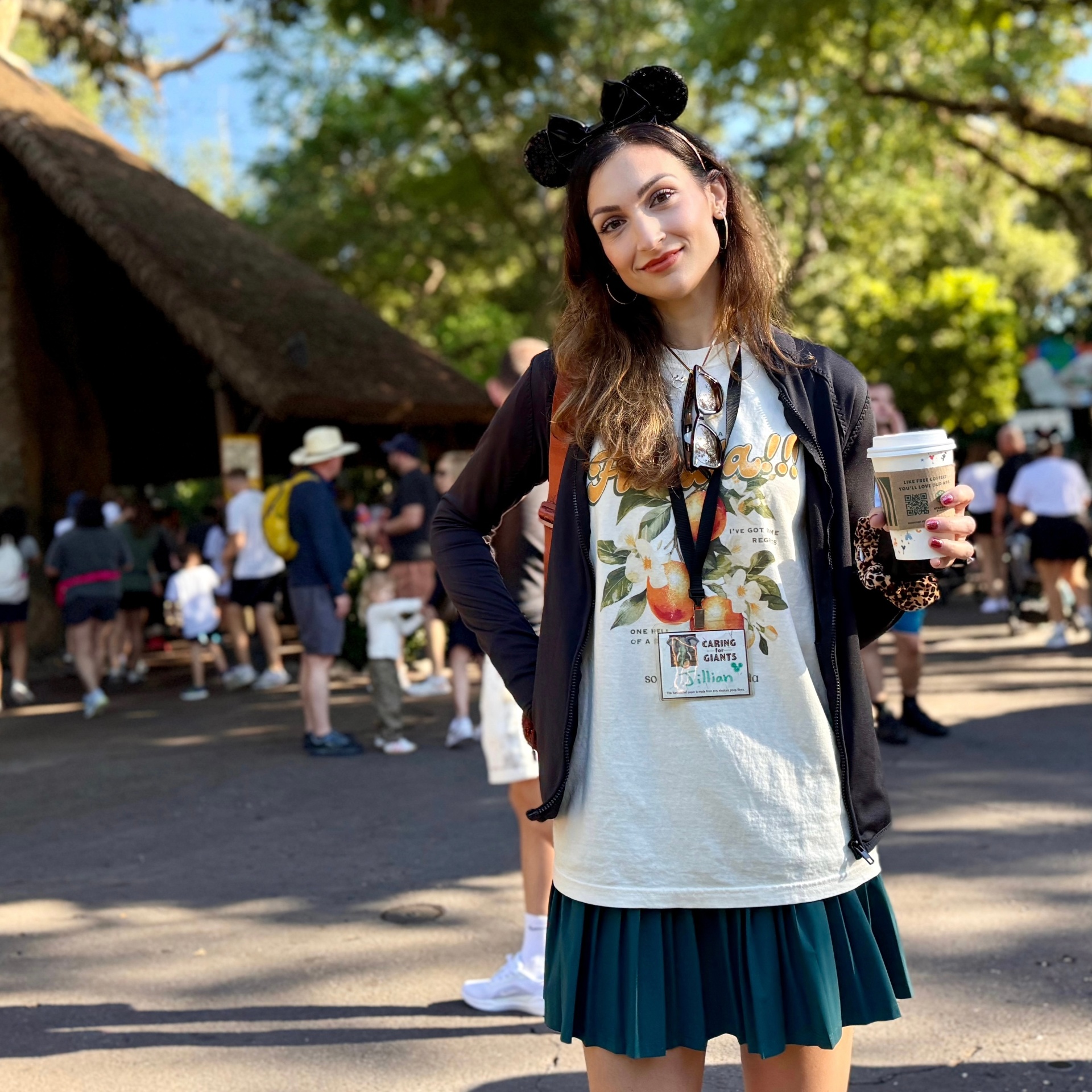 Jill at Animal Kingdom